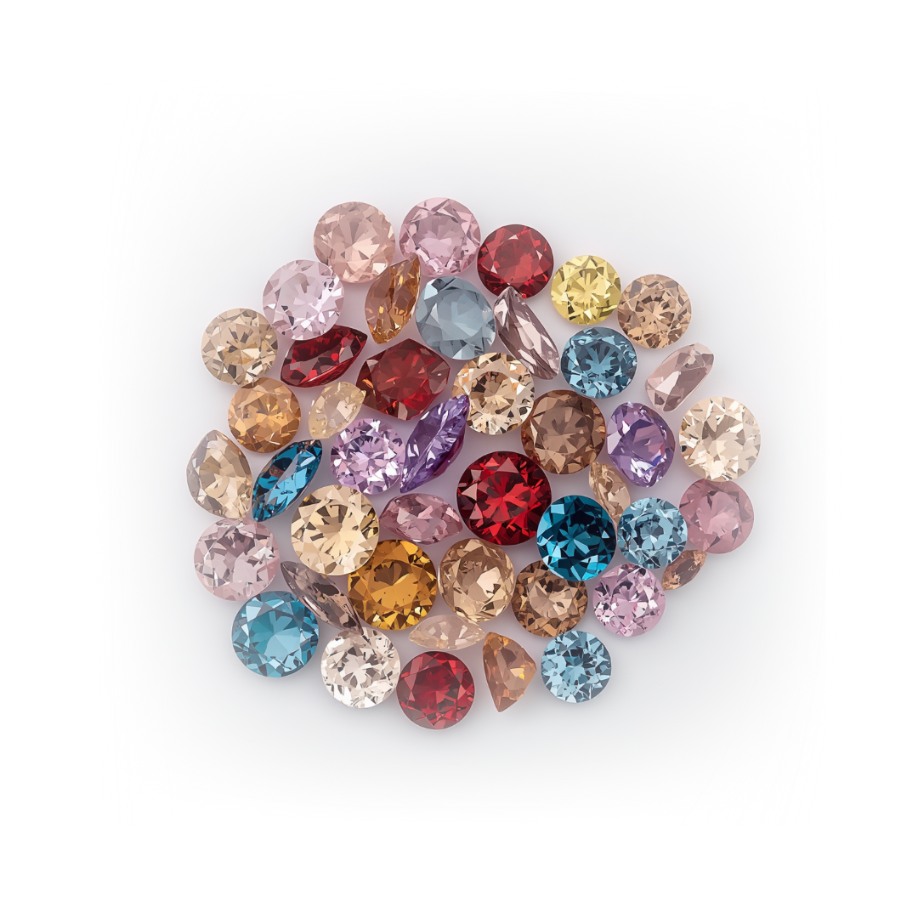 Fancy-hued diamonds