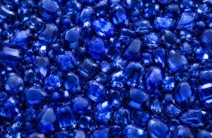 Blue sapphires